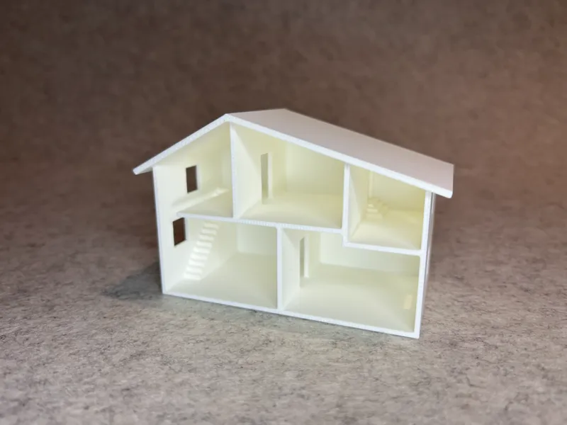Casa de Bonecas Miniatura Escala 1:144