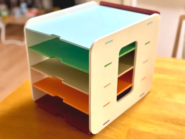 Organizador de Papéis para Mesa