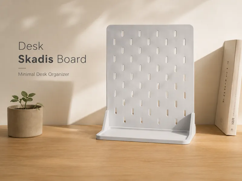 Painel Skadis de Mesa Organizador