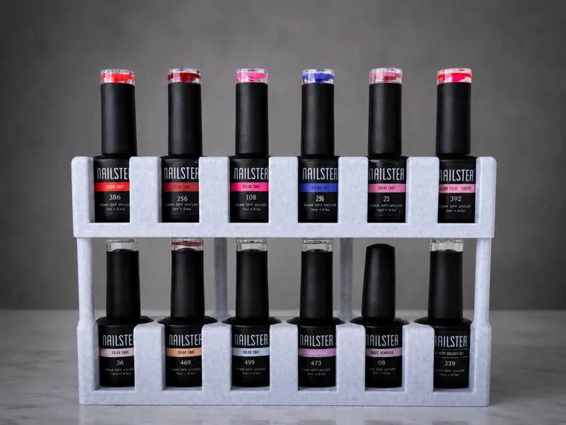 Suporte Modular Empilhável para Esmalte em Gel
