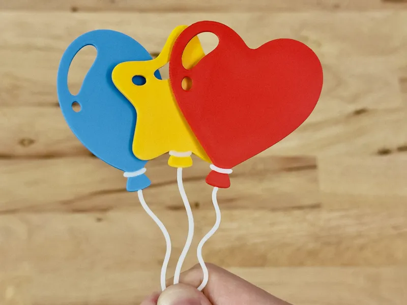 Toppers de Bolo de Balão
