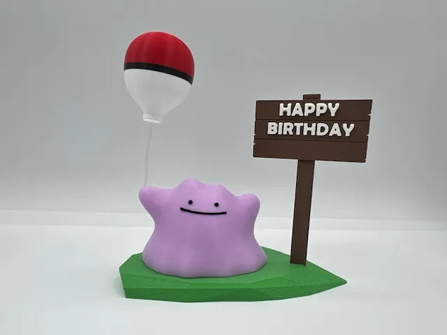 Placa de Festa Personalizável (Nome + Balão)
