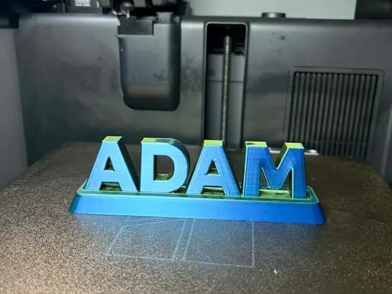 Suporte de Nome Personalizado (Placa de Mesa)