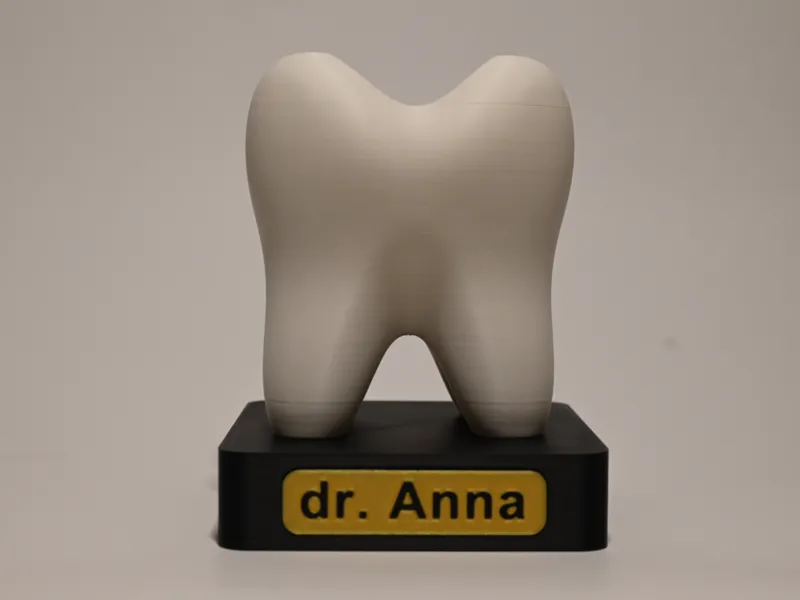 Porta-Escova / Porta-Caneta Personalizado (Dente)