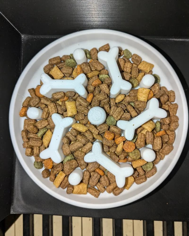 Comedouro Lento para Cães e Gatos