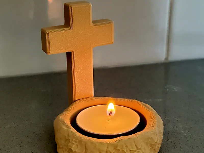 Castiçal com Cruz