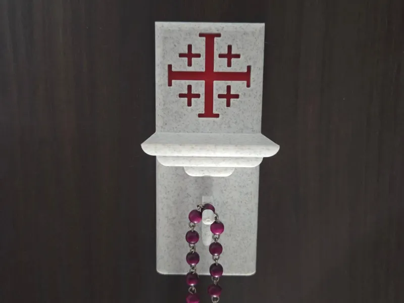 Suporte para Rosário - Edição Cruz de Jerusalém