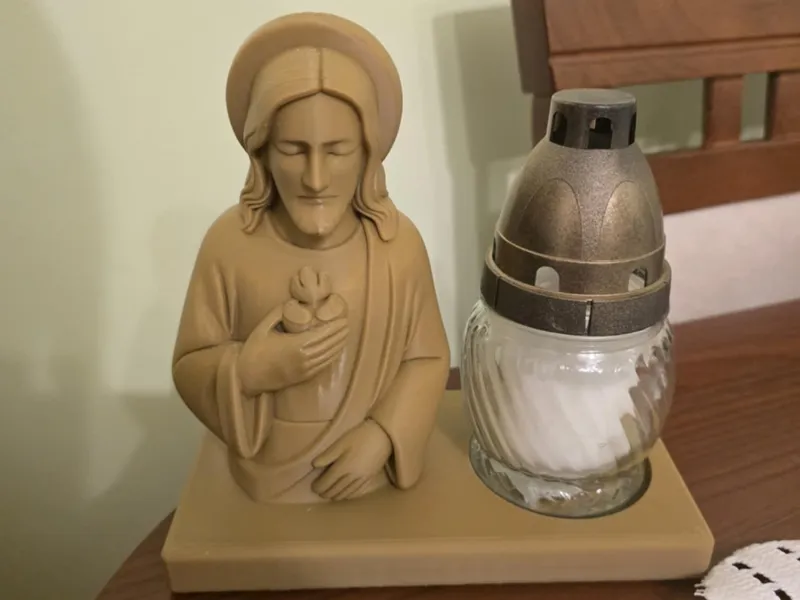 Suporte de Vela - Jesus
